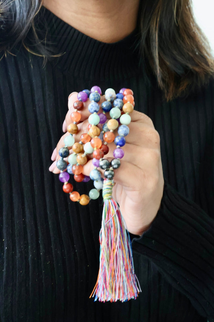 7 Chakra Meditation Mala - 108 Beads