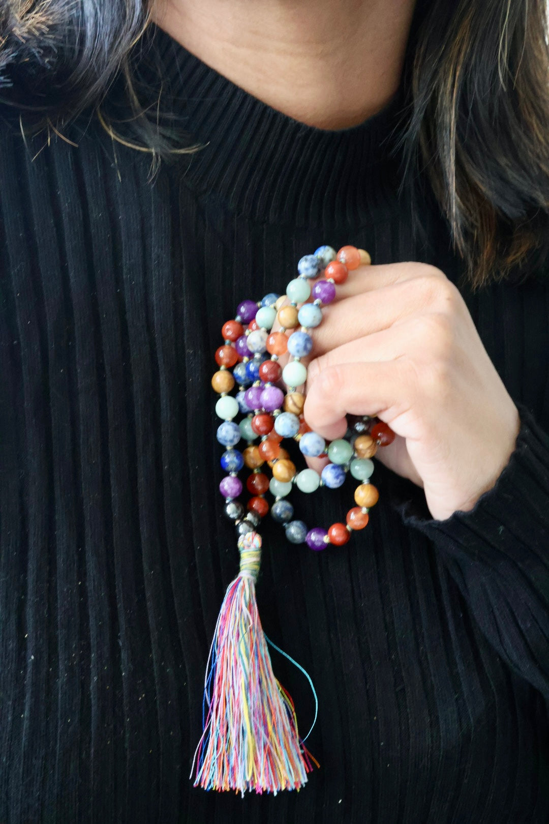 7 Chakra Meditation Mala - 108 Beads