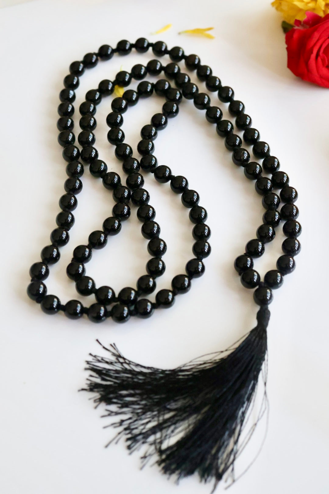 Black Onyx Meditation Mala - 108 Beads