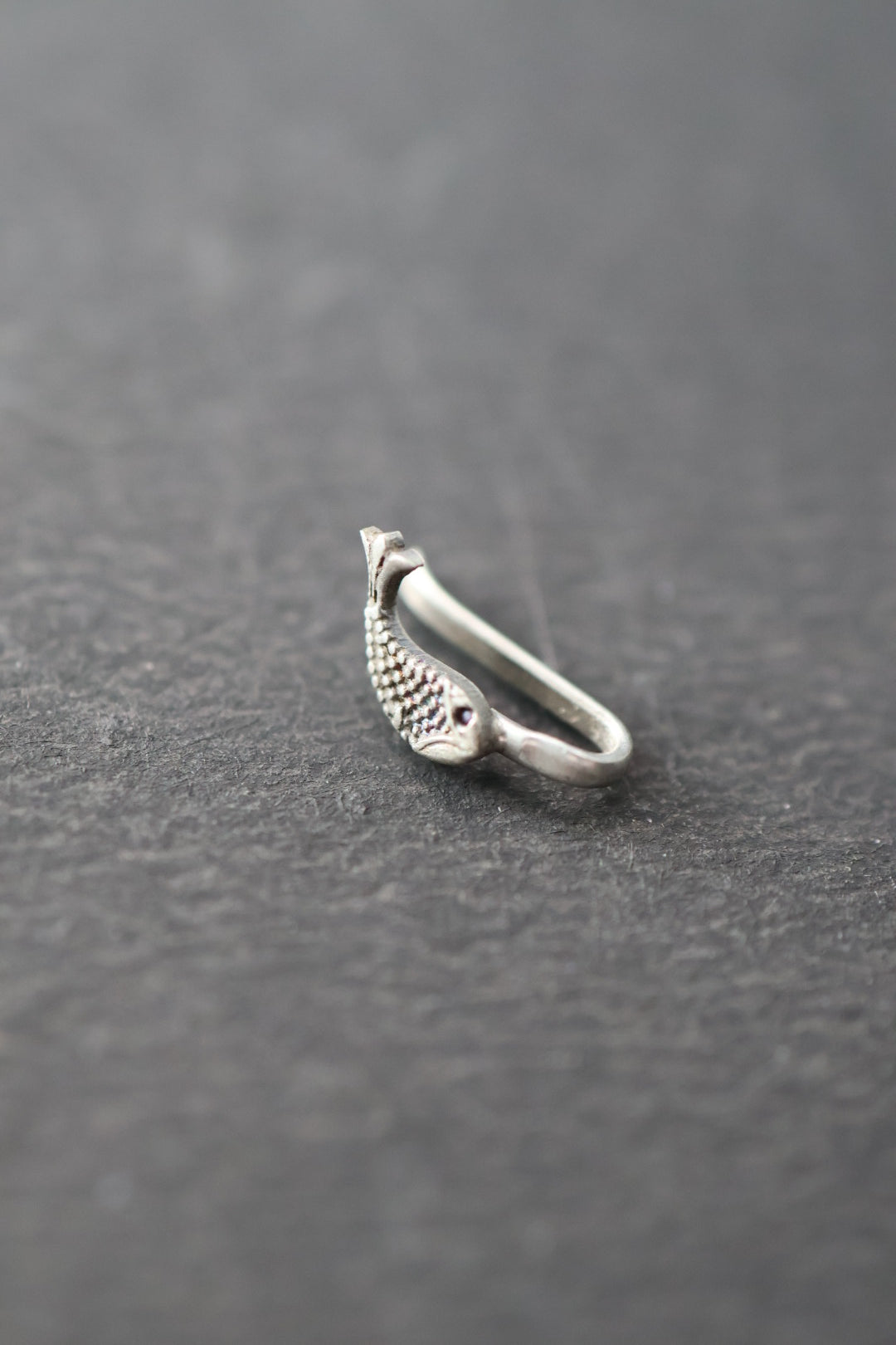 Nasika Nose Pin - Fish  (Clip On)