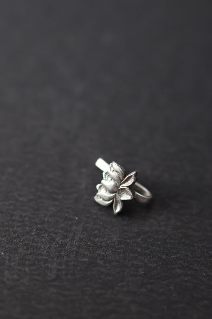 Nasika Poo Nose Pin - Lotus (Clip ON)