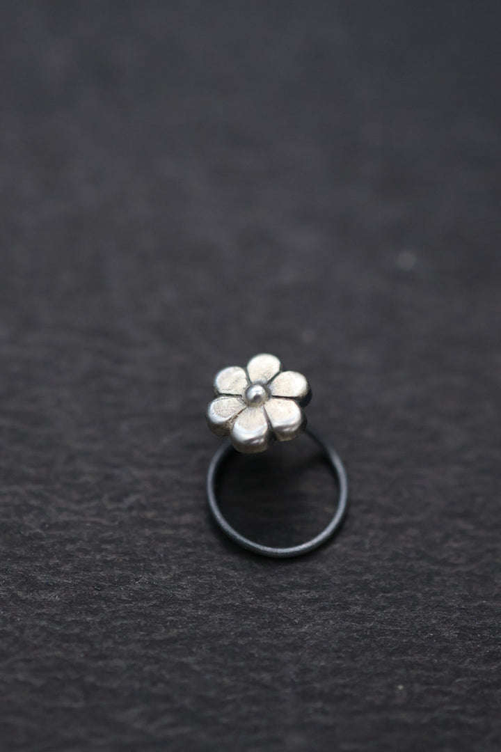 Nasika Nose Pin - Flower (Pierced)