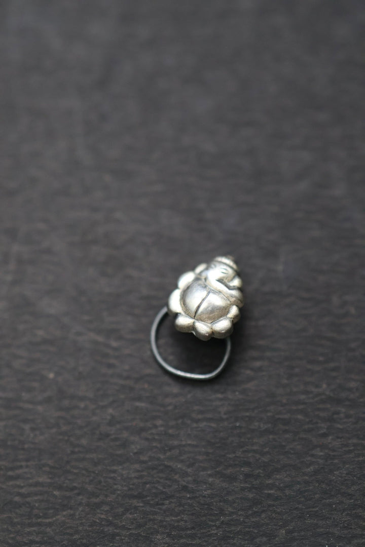 Nasika Nose Pin - Ganesha (Pierced)