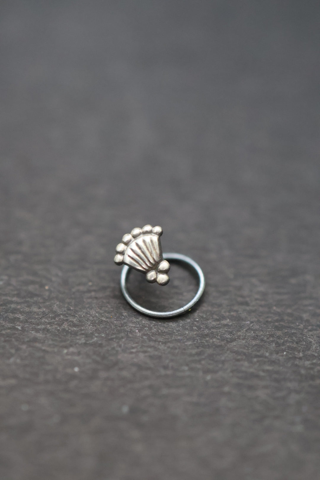 Nasika Nose Pin - Shell (Pierced)