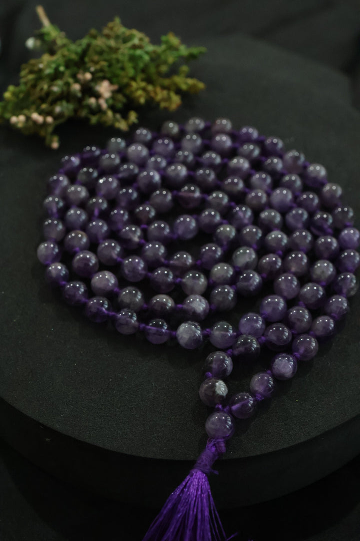 Amethyst Meditation Mala - 108 Beads