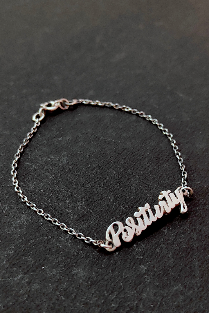 English Bracelet - Positivity