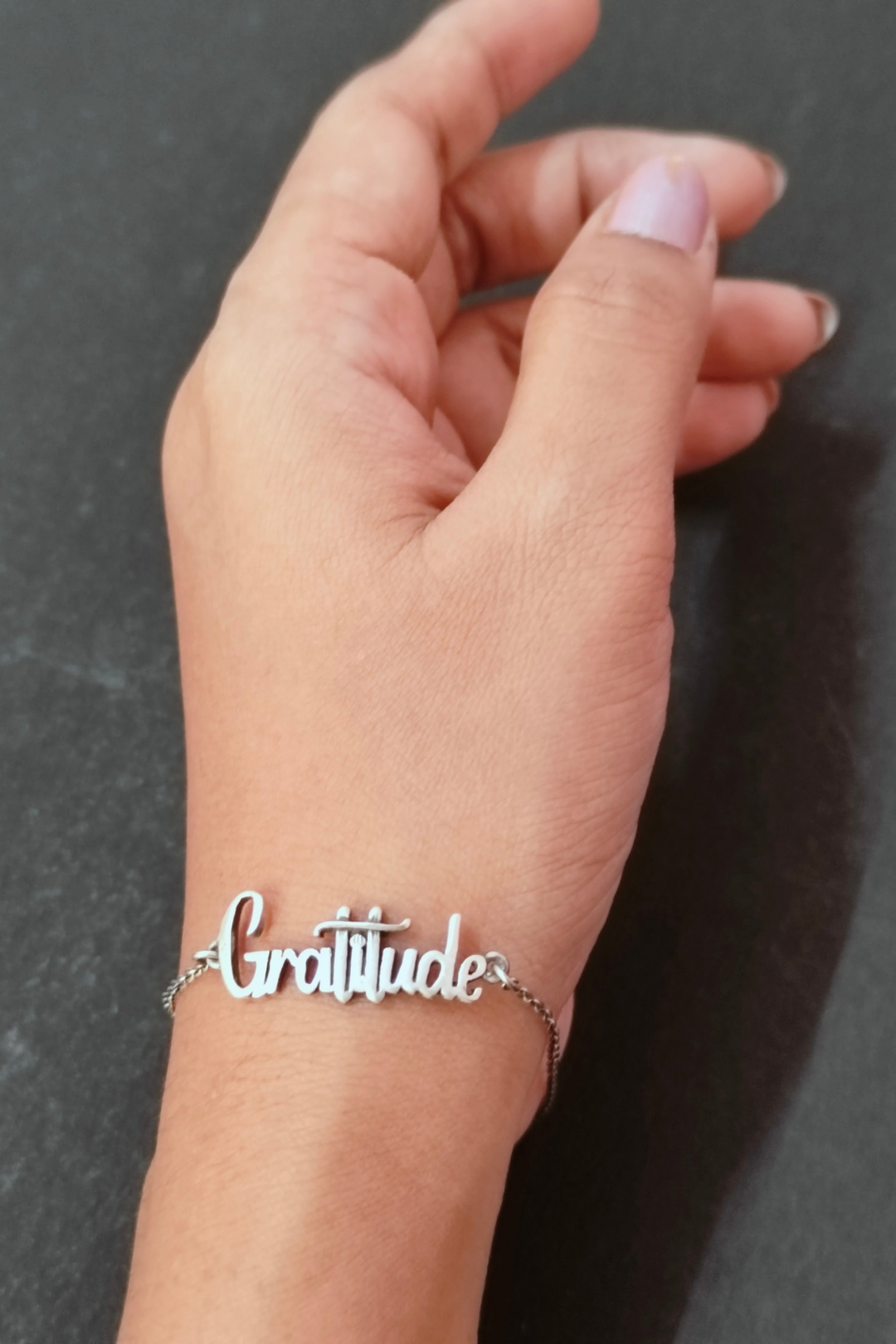 English Bracelet - Gratitude