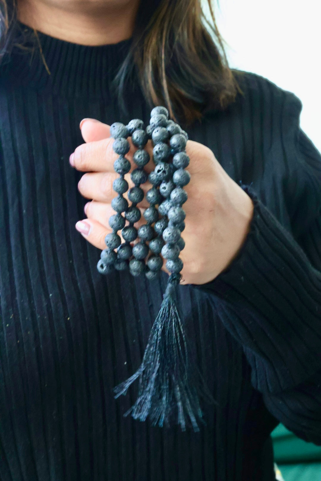 Lava Meditation Mala - 108 Beads