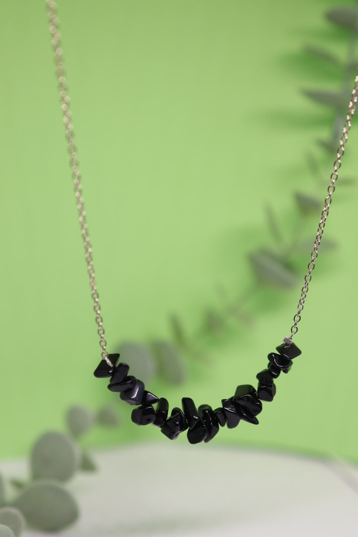 Black Obsidian Neckpiece